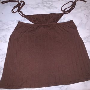 Brown skirt